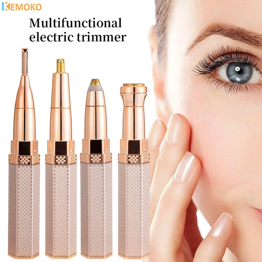 Épilateur Visage 4 en 1 – Tondeuse USB Femme