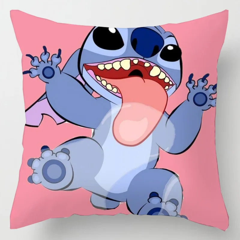 Taie d’Oreiller Stitch Double Face – Housse Kawaii pour Enfants