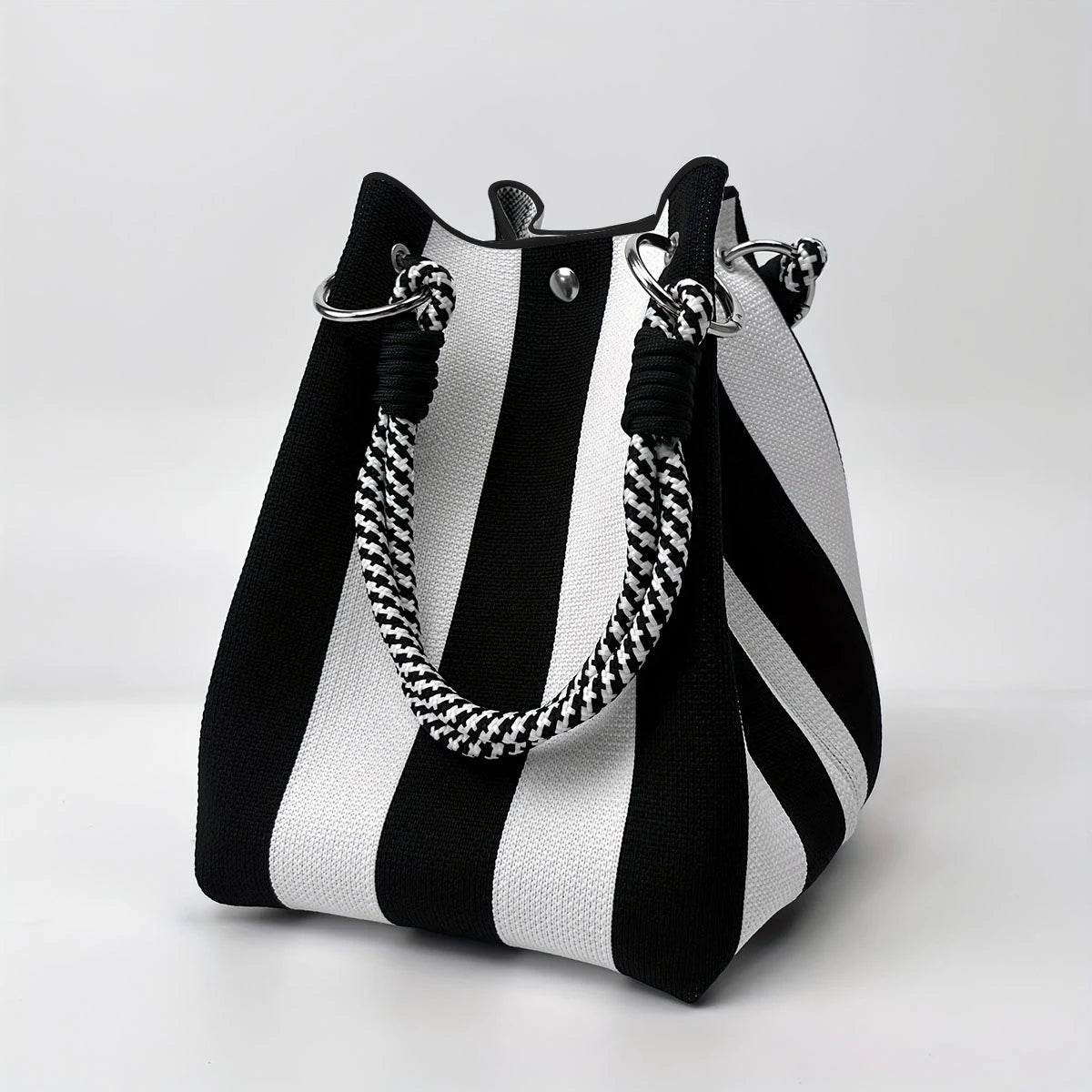 Sac Seau Crochet Multicolore – Style Rétro Bohème