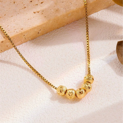 Collier Choker Femme Doré en Acier Inoxydable