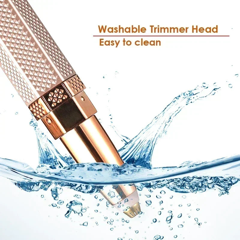 Épilateur Visage 4 en 1 – Tondeuse USB Femme