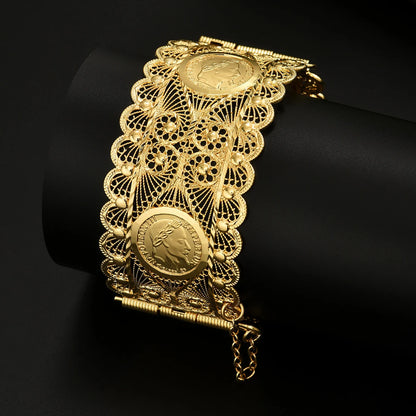 Bracelet élégant  – Style Pièce Napoléon