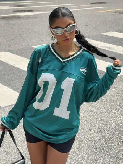 T-Shirt Manches Longues Y2K Unisexe – Style Streetwear Vintage