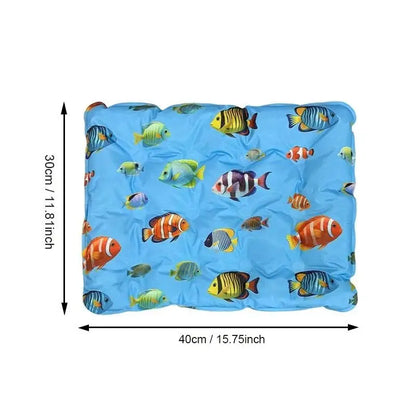 Tapis Rafraîchissant Chien & Chat – Coussin Fraîcheur Été