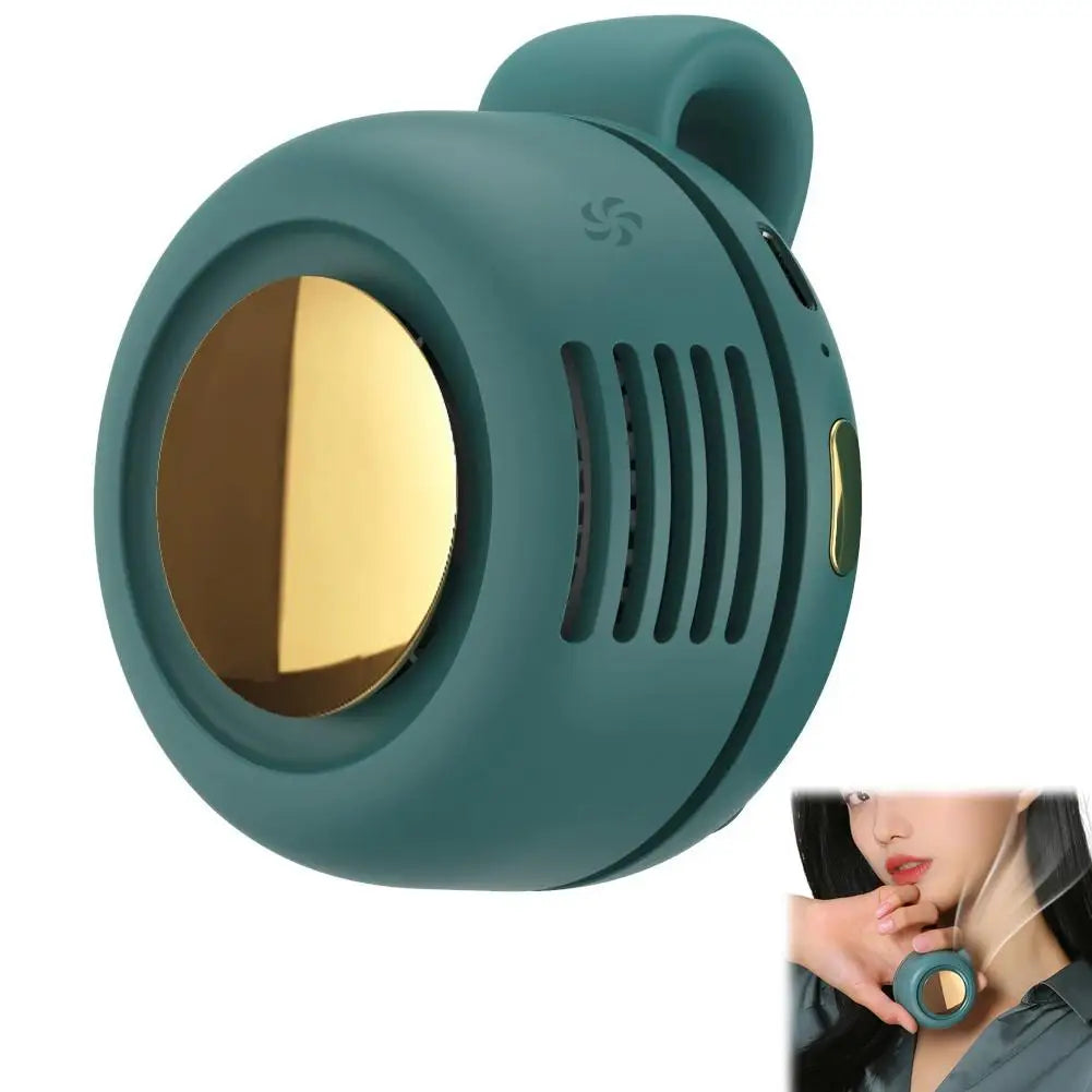 Mini Ventilateur Portable à Clipser – Sans Pales Apparentes, 3 Vitesses