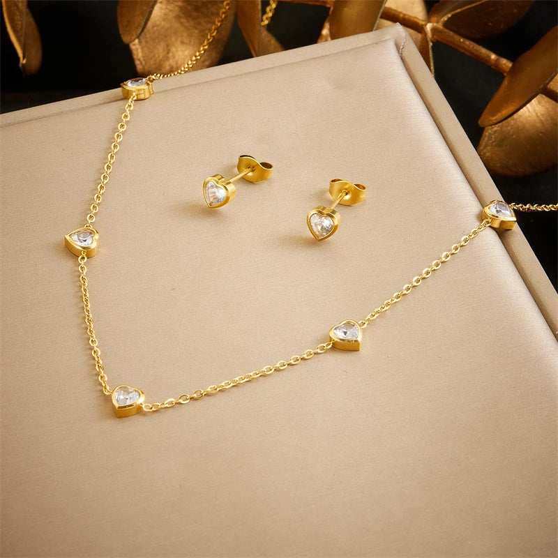 Parure Bijoux Arbre de Vie Femme – Plaqué Or