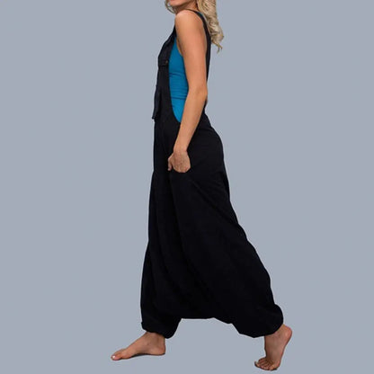 Combinaison Femme Large – Pantalon Fluide & Confort