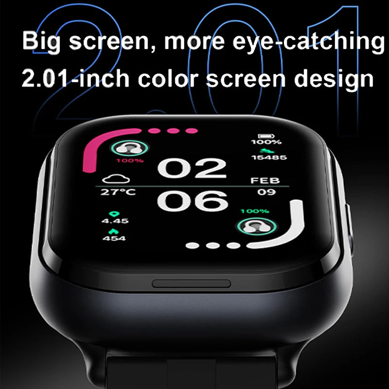 Montre Connectée 2-en-1 avec Écouteurs Bluetooth – Écran HD & Modes Sport