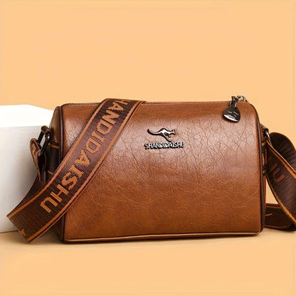 Sac Bandoulière Femme Cuir – Multi Compartiments Chic