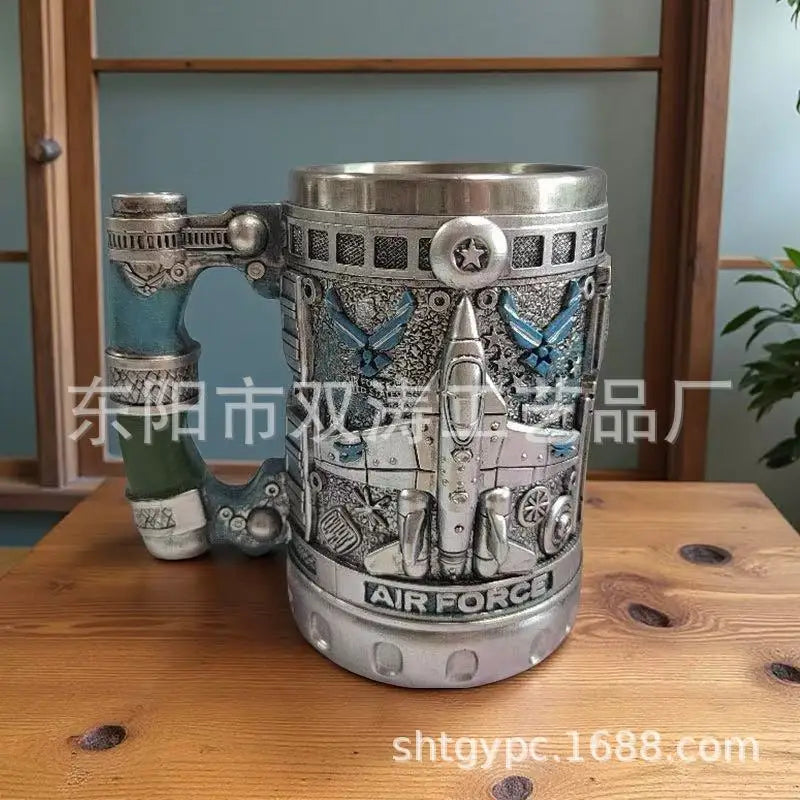 Mug militaire 3D 🪖 – Tasse armée artisanale, cadeau vétéran