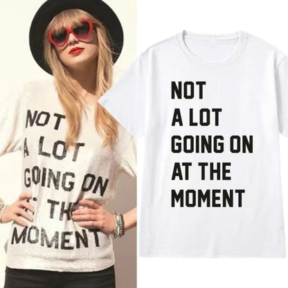 T-shirt Taylor Swift manches courtes femme, estival et à la mode, imprimé, vintage