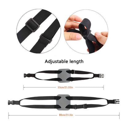 Sangle de Valise Croisée – Ceinture Fixation Bagage Élastique