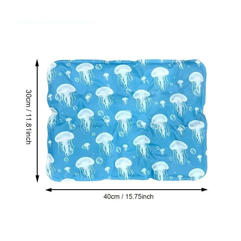 Tapis Rafraîchissant Chien & Chat – Coussin Fraîcheur Été