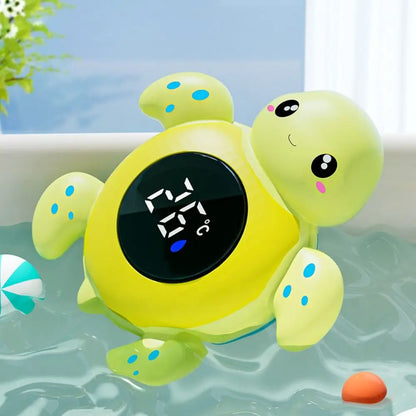 Thermomètre de bain bébé tortue flottante LED sécurisé