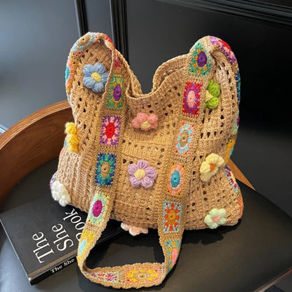 Sac Crochet Bohème Femme – Sac Tendance Printemps Été