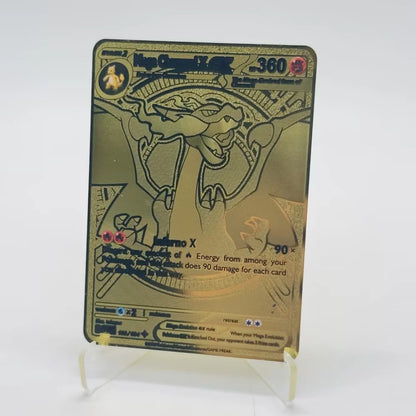 Cartes Pokémon Métal Hyper Rare – Dracaufeu & Dragonite
