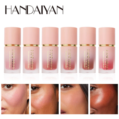 Blush Liquide Mat Waterproof – 6 Couleurs Longue Tenue