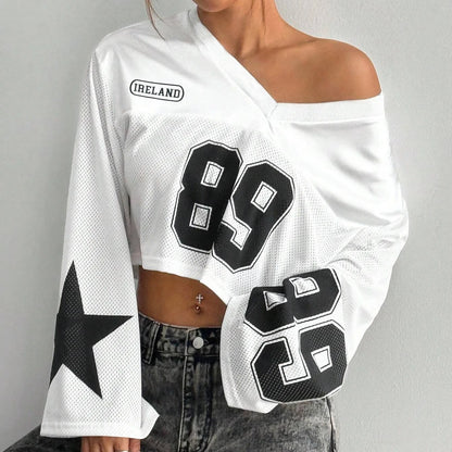 T-Shirt Manches Longues Y2K Unisexe – Style Streetwear Vintage