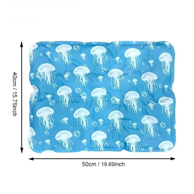 Tapis Rafraîchissant Chien & Chat – Coussin Fraîcheur Été
