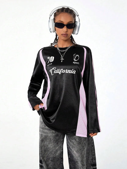 T-Shirt Manches Longues Y2K Unisexe – Style Streetwear Vintage