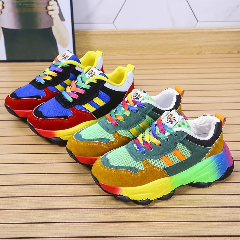 Baskets Femme Plateforme Confortables – Sneakers Tendance