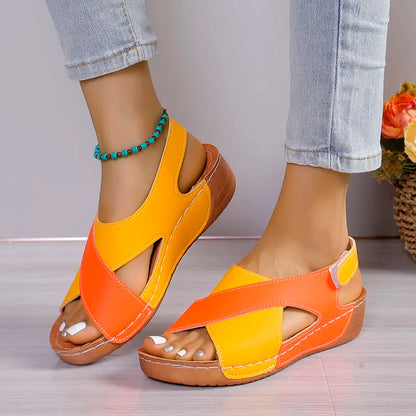 Sandales Compensées Femme Été – Confortables, Légères & Antidérapantes