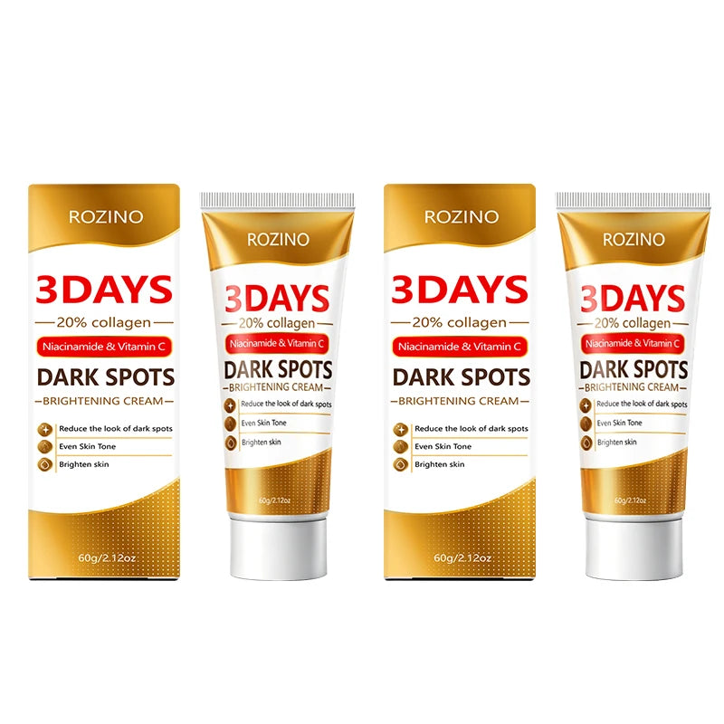 Crème Éclat Pores & Taches – Niacinamide, Vitamine C & Collagène