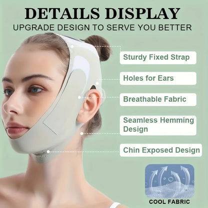 Bandeau Lifting Visage V-Line – Anti Double Menton