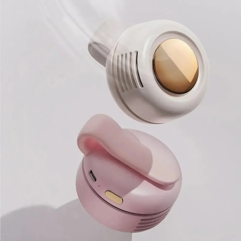 Mini Ventilateur Portable à Clipser – Sans Pales Apparentes, 3 Vitesses