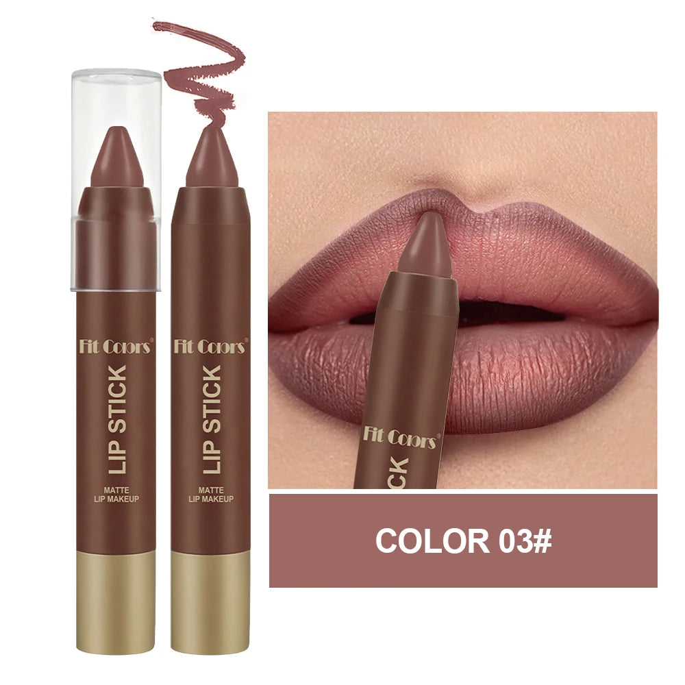 👉 Rouge à Lèvres Mat & Crayon FIT COLORS – Longue Tenue