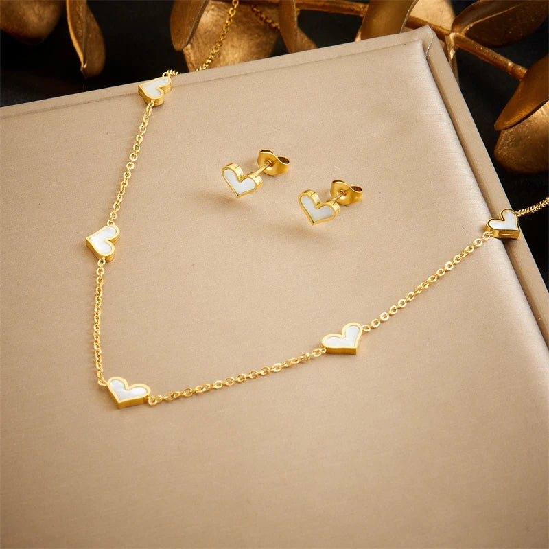 Parure Bijoux Arbre de Vie Femme – Plaqué Or