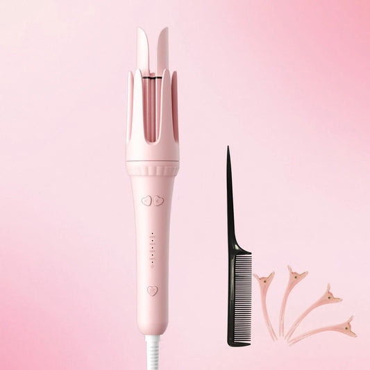 💁‍♀️ Boucleur Automatique Portable – Effet Volume & Boucles Longue Tenue