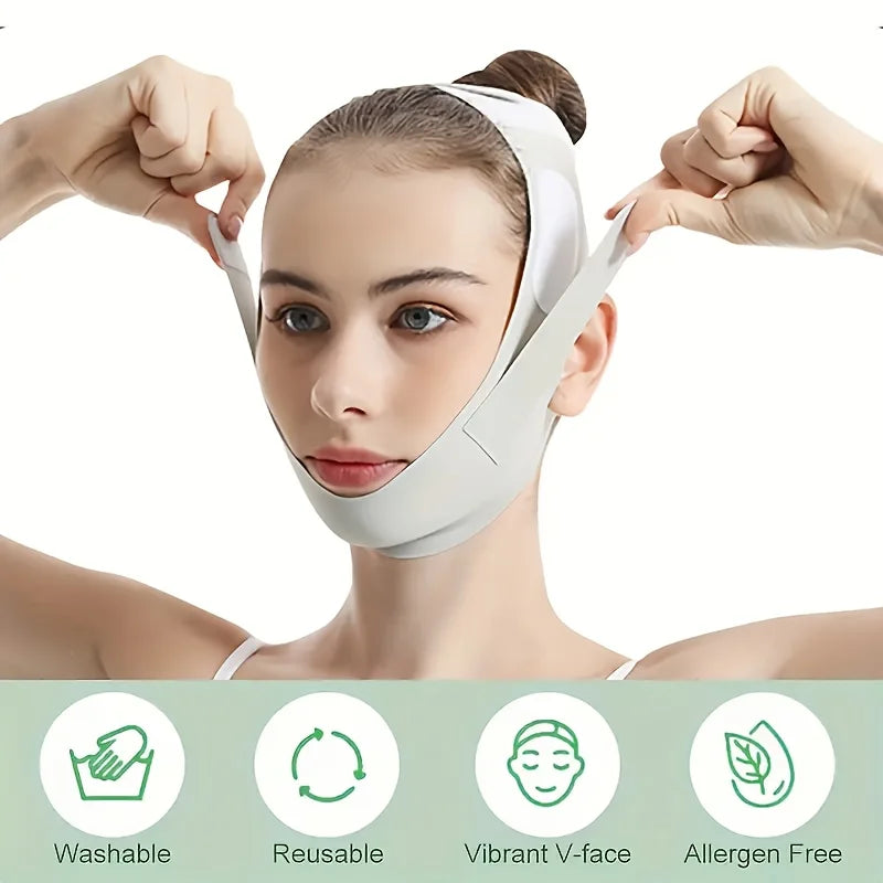 Bandeau Lifting Visage V-Line – Anti Double Menton