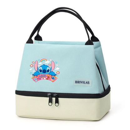 Sac Repas Stitch Isotherme Pliable – Déjeuner Bureau École Pique-nique