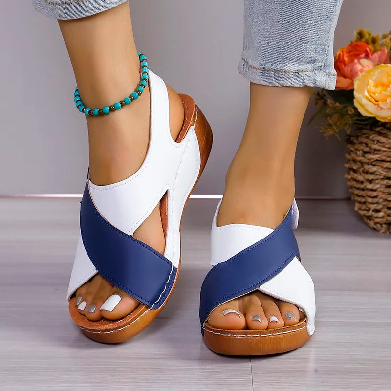 Sandales Compensées Femme Été – Confortables, Légères & Antidérapantes