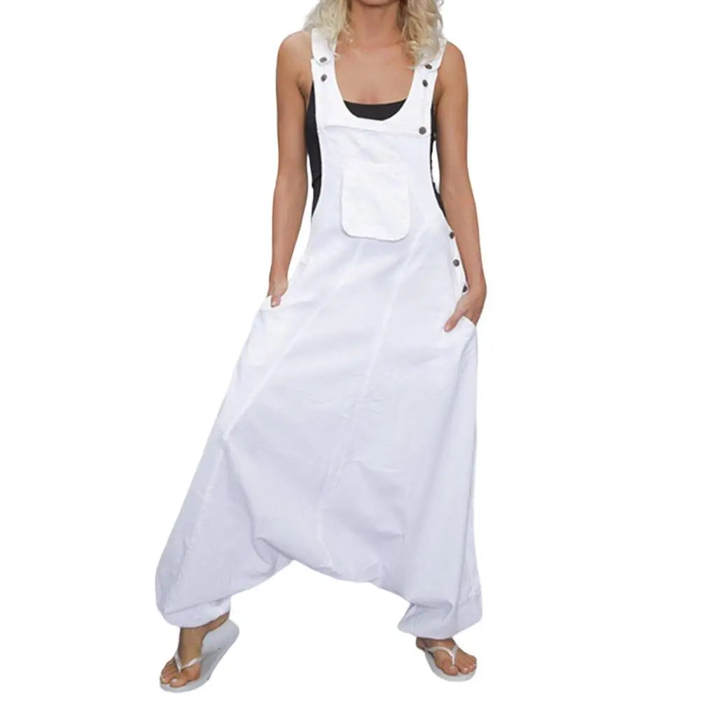 Combinaison Femme Large – Pantalon Fluide & Confort