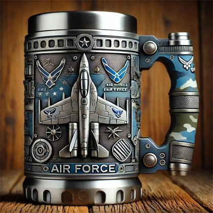 Mug militaire 3D 🪖 – Tasse armée artisanale, cadeau vétéran