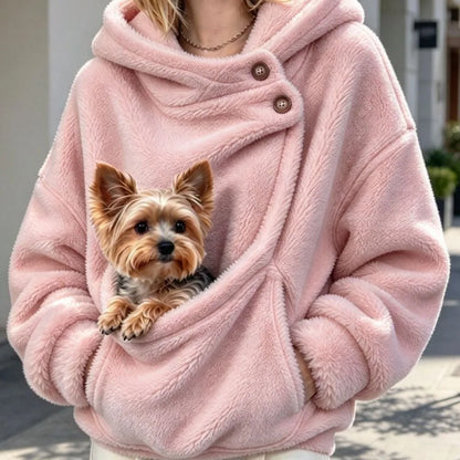 Sweat Kangourou à Poche pour Chat&Chien – Hoodie à Capuche
