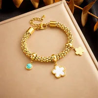 Bracelets chic avec pendentif– Acier Titane