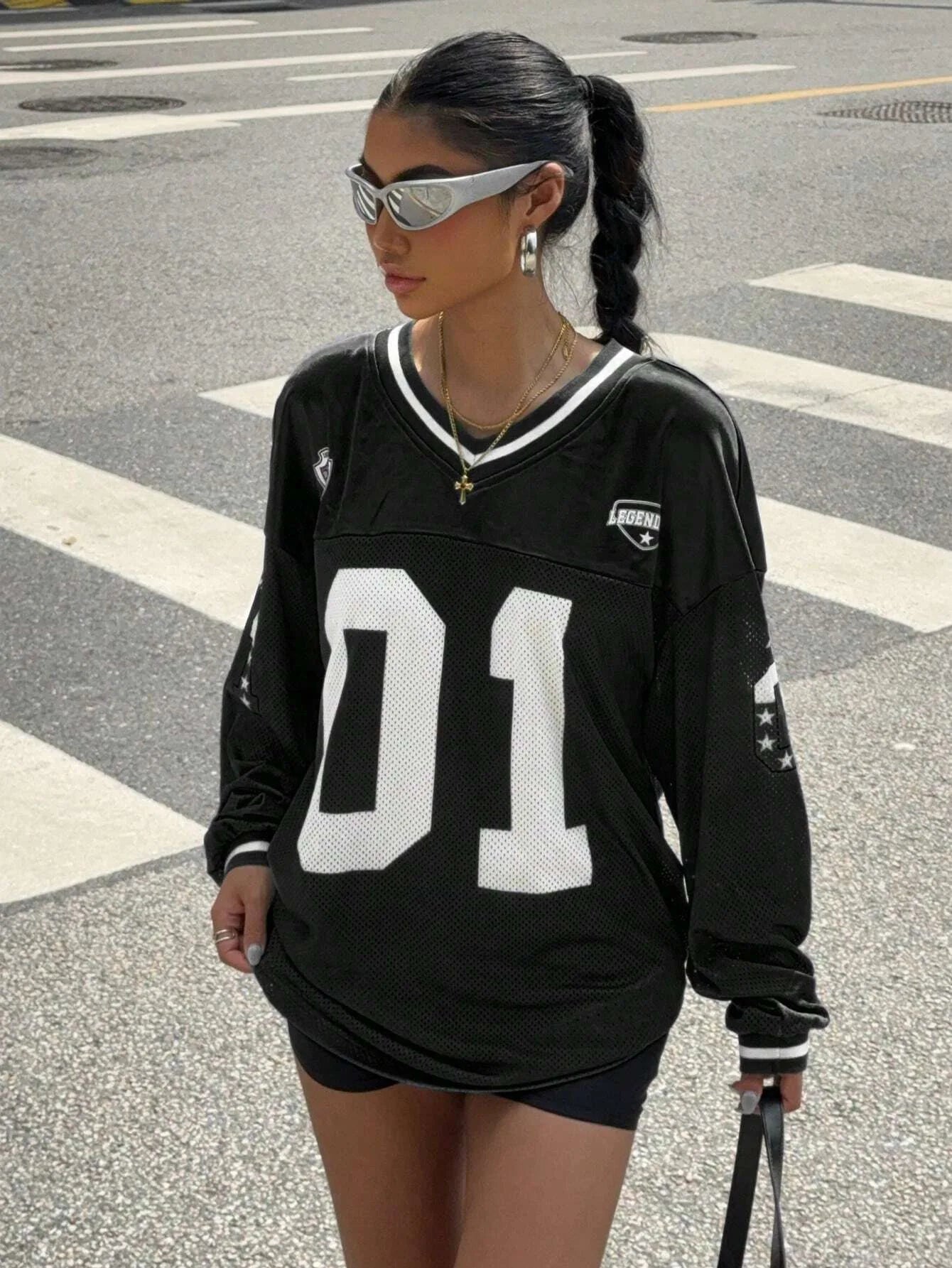 T-Shirt Manches Longues Y2K Unisexe – Style Streetwear Vintage