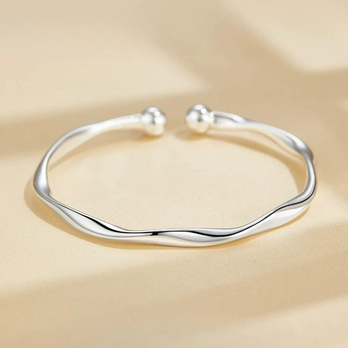 Bracelet Cœur Argent 925 Style – Chaîne Ajustable Femme