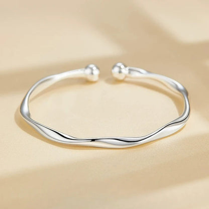 Bracelet Cœur Argent 925 Style – Chaîne Ajustable Femme