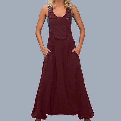 Combinaison Femme Large – Pantalon Fluide & Confort