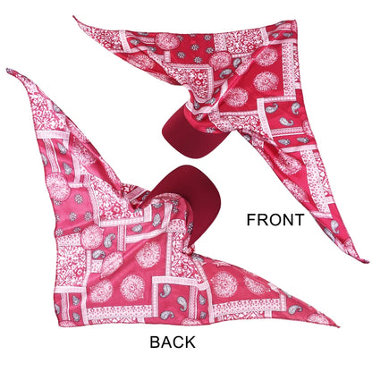Casquette Foulard Femme Imprimée – Satinée, Légère & Respirante