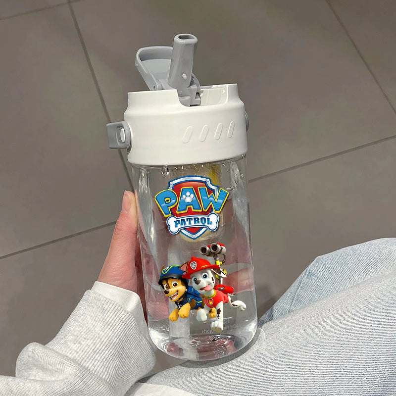 Gobelet Enfant avec Paille – Gourde Portable Motif Paw Patrol
