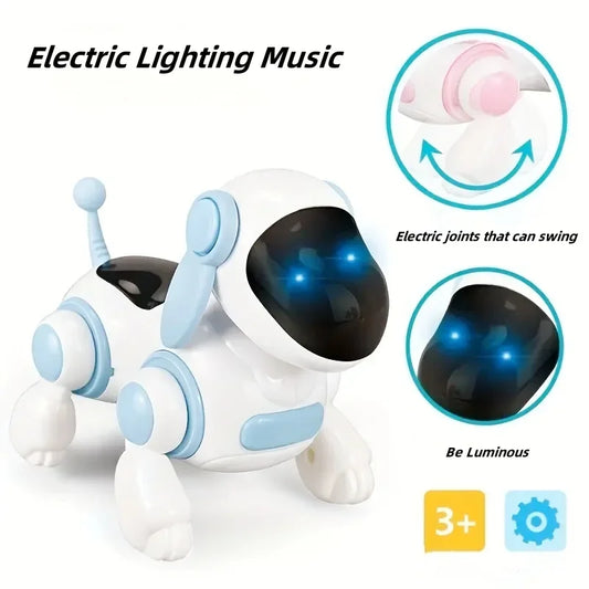 Chien robot interactif 🐶 – Jouet éducatif & musical pour enfants