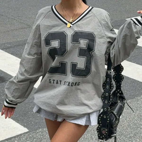 T-Shirt Manches Longues Y2K Unisexe – Style Streetwear Vintage
