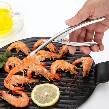 👉 Éplucheur de crevettes en inox – Outil multifonction cuisine