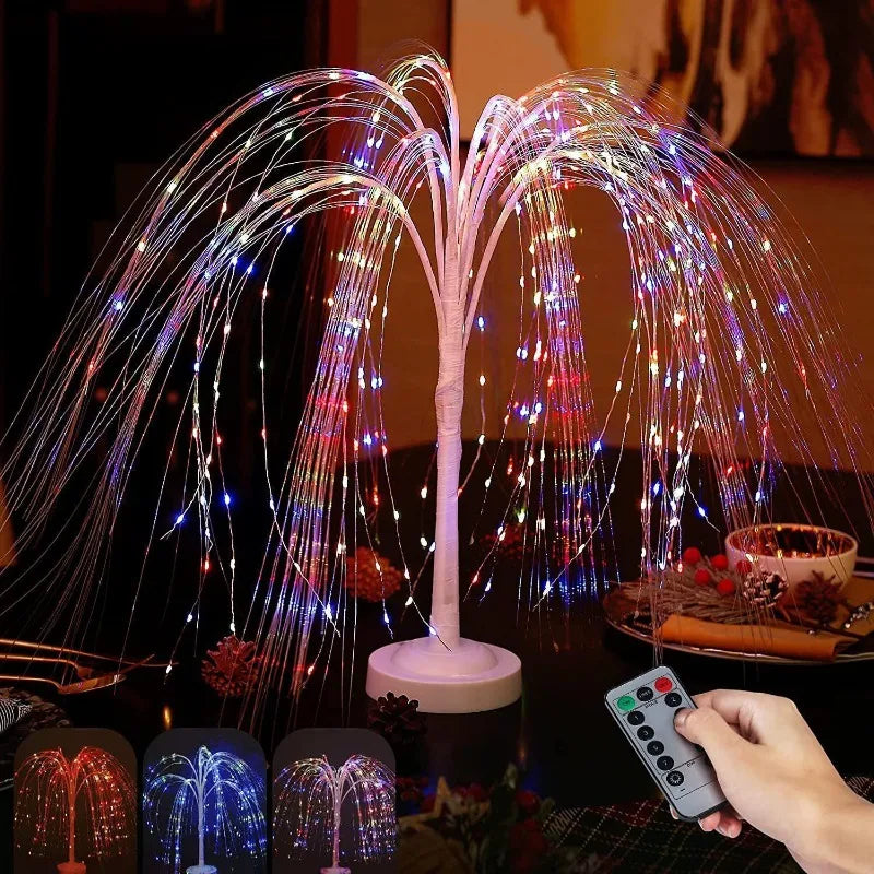 Lampe Saule Lumineuse LED 🌿 Arbre Décoratif & Veilleuse