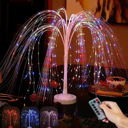 Lampe Saule Lumineuse LED 🌿 Arbre Décoratif & Veilleuse
